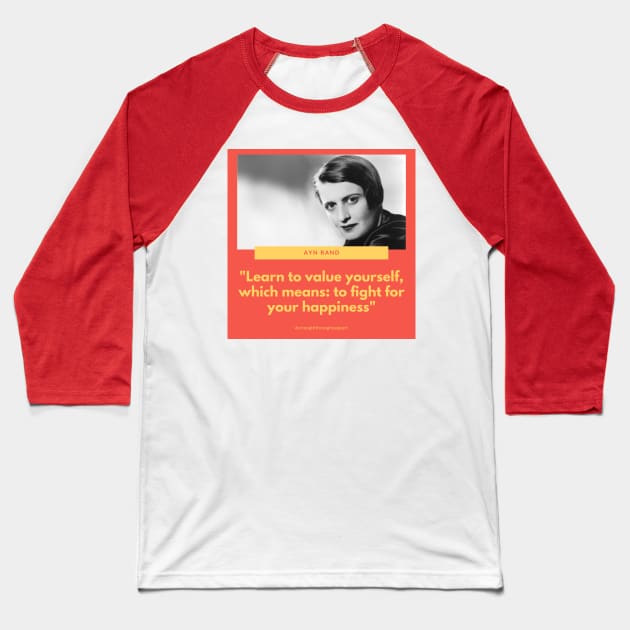 Its ok to love yourself! Baseball T-Shirt by Strength Through Support's Meme Merch!